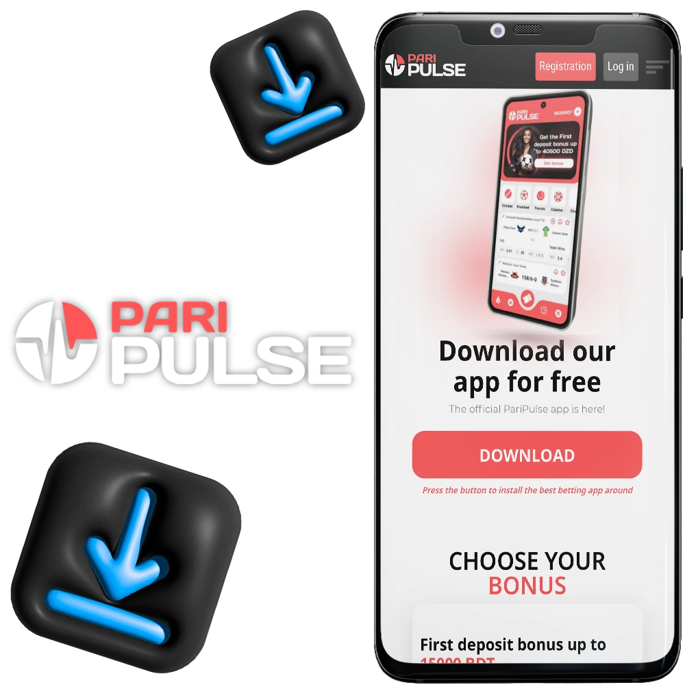 Install the PariPulse app and place your bets anywhere.