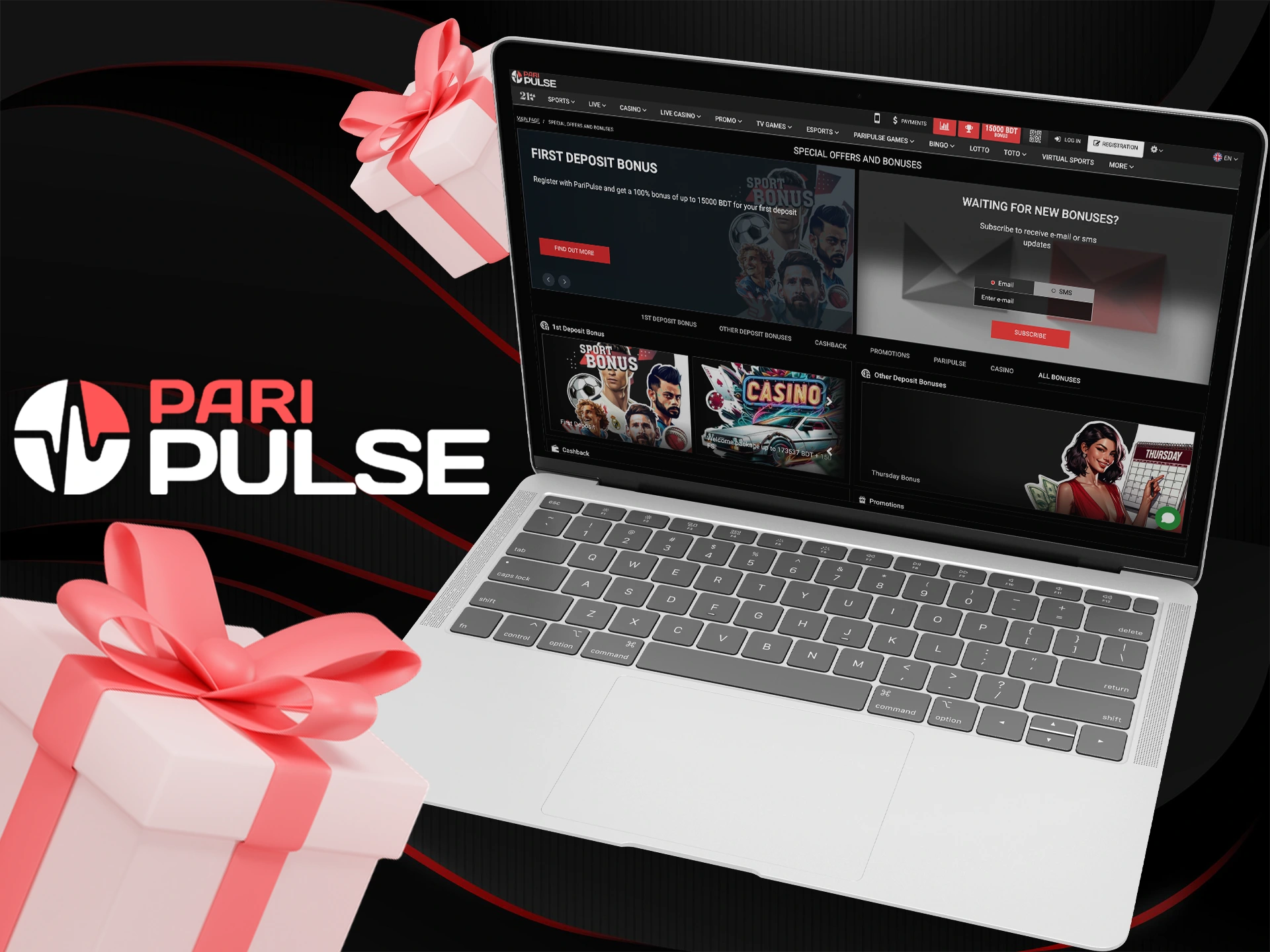 Get a bonus from PariPulse and bet on cricket.